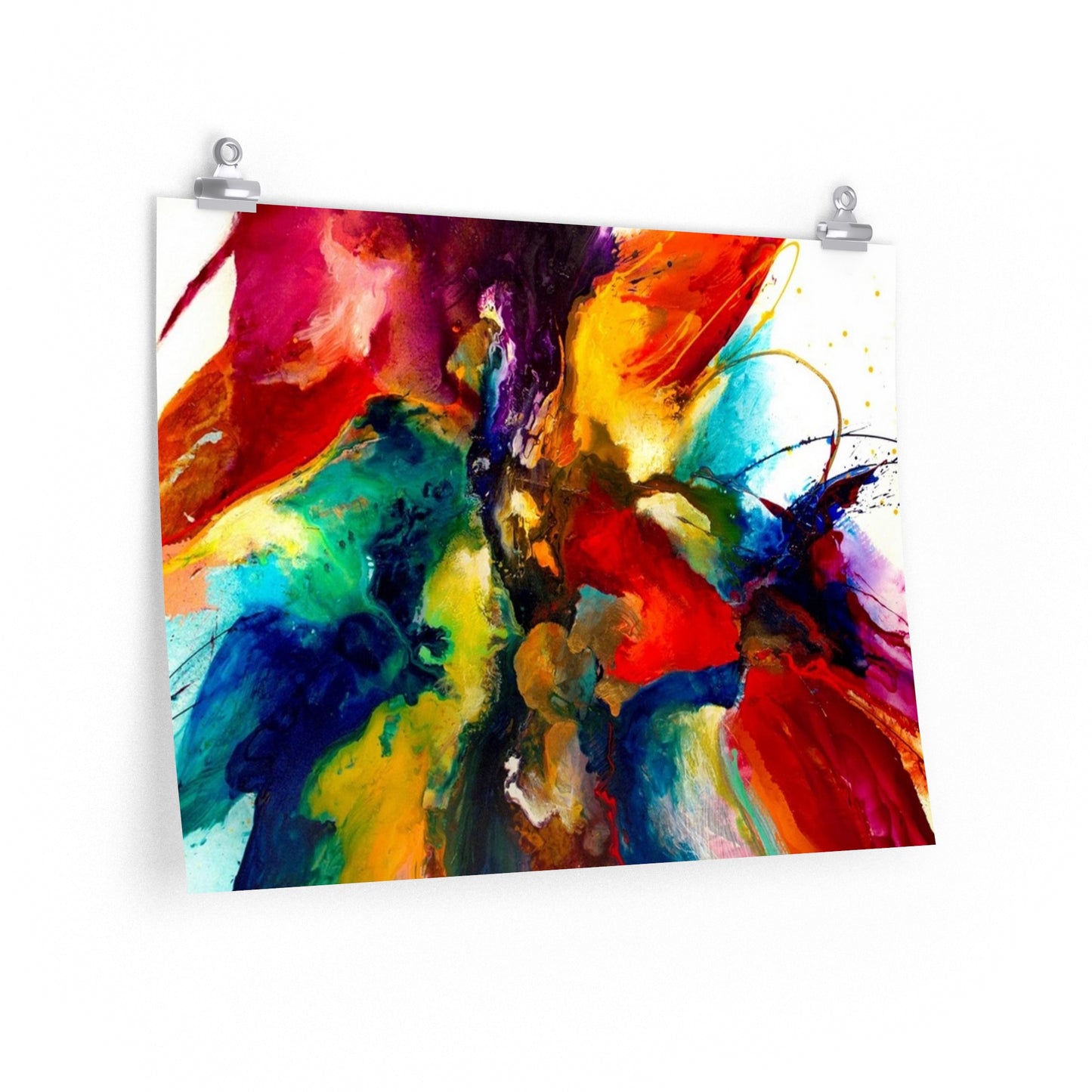 Modern splash of color art* Premium Matte horizontal posters decor gift fine art bestseller