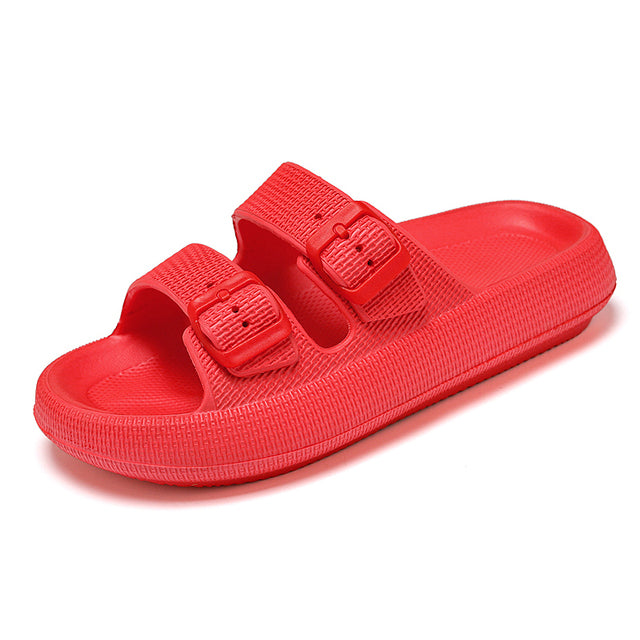 Light Beach Couple  Slip on Slippers*