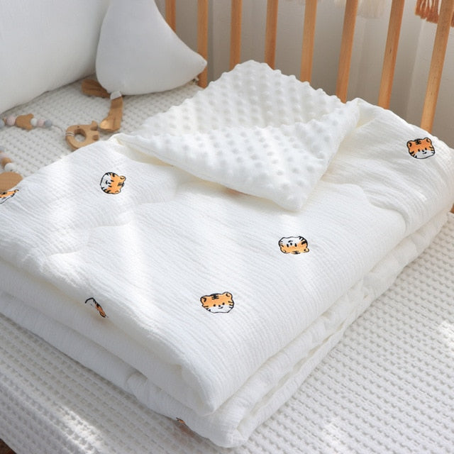 Warm and Cozy Winter Baby Duvet With Filler*