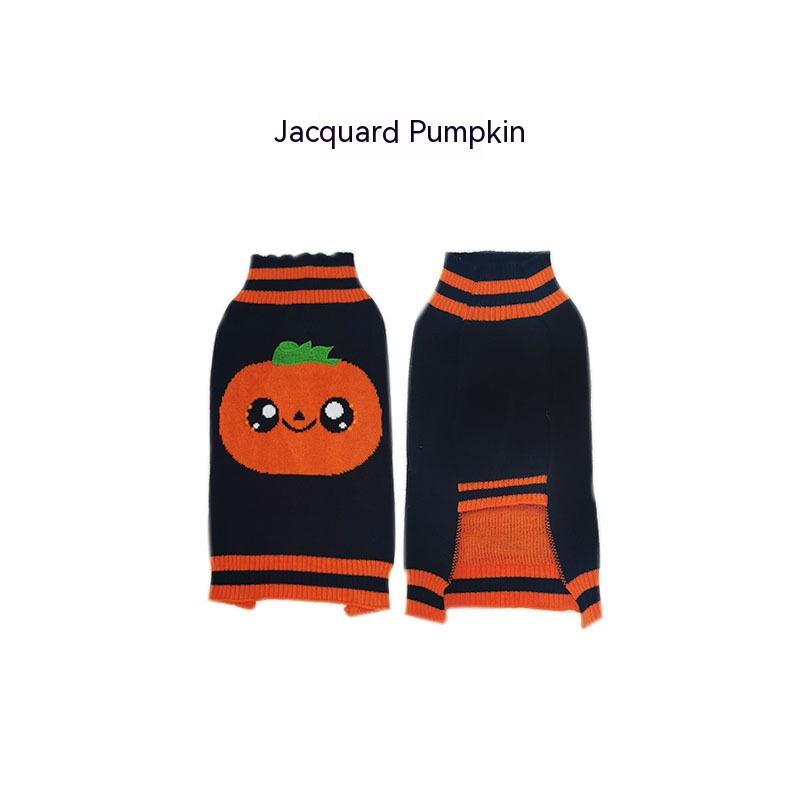 Halloween Dog Sweaters* Pet Costume Teddy Warm Leisure Sweater Cosplay Clothes For Dogs Pets Outfits