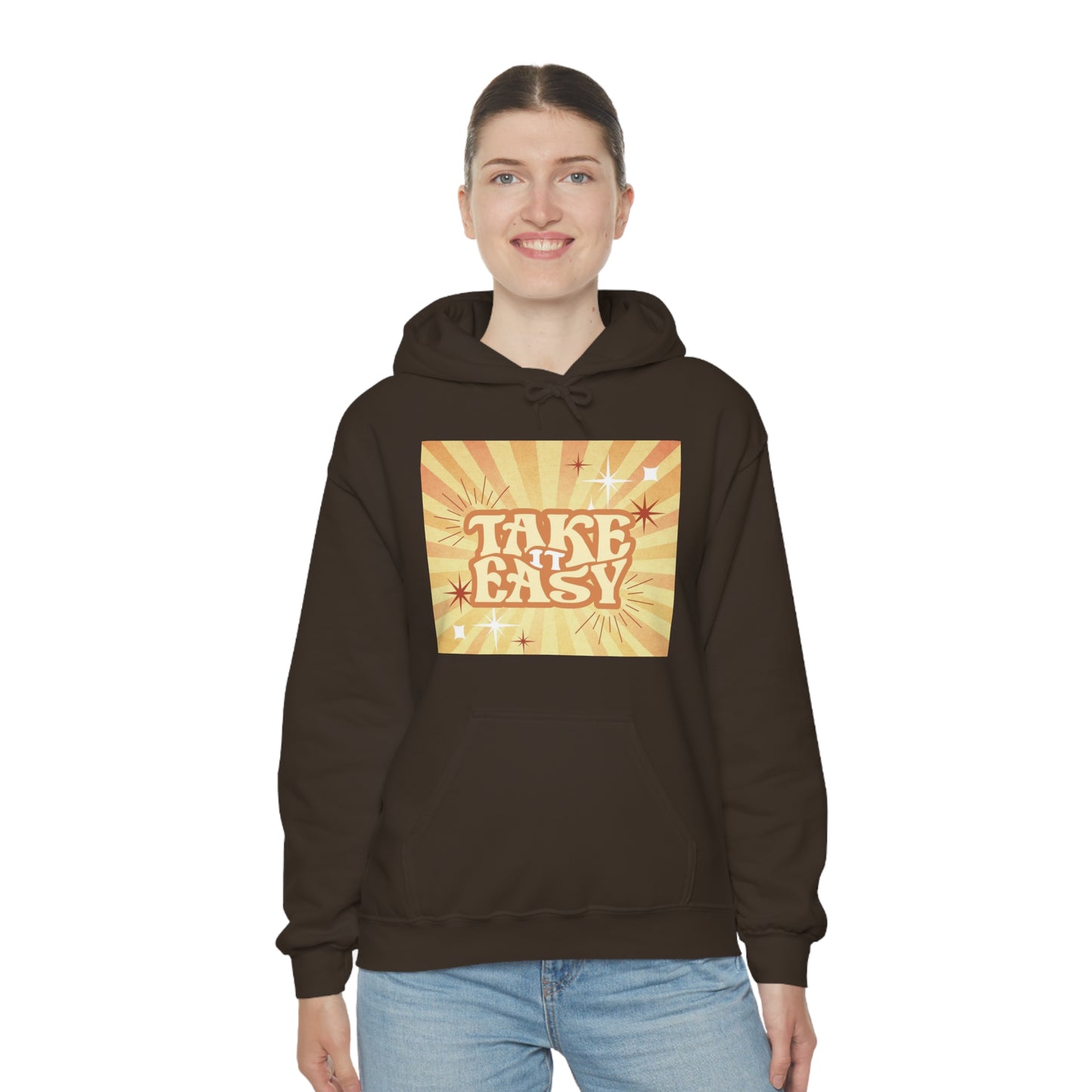 "Take it Easy" Unisex Heavy Blend Hooded Sweatshirt*