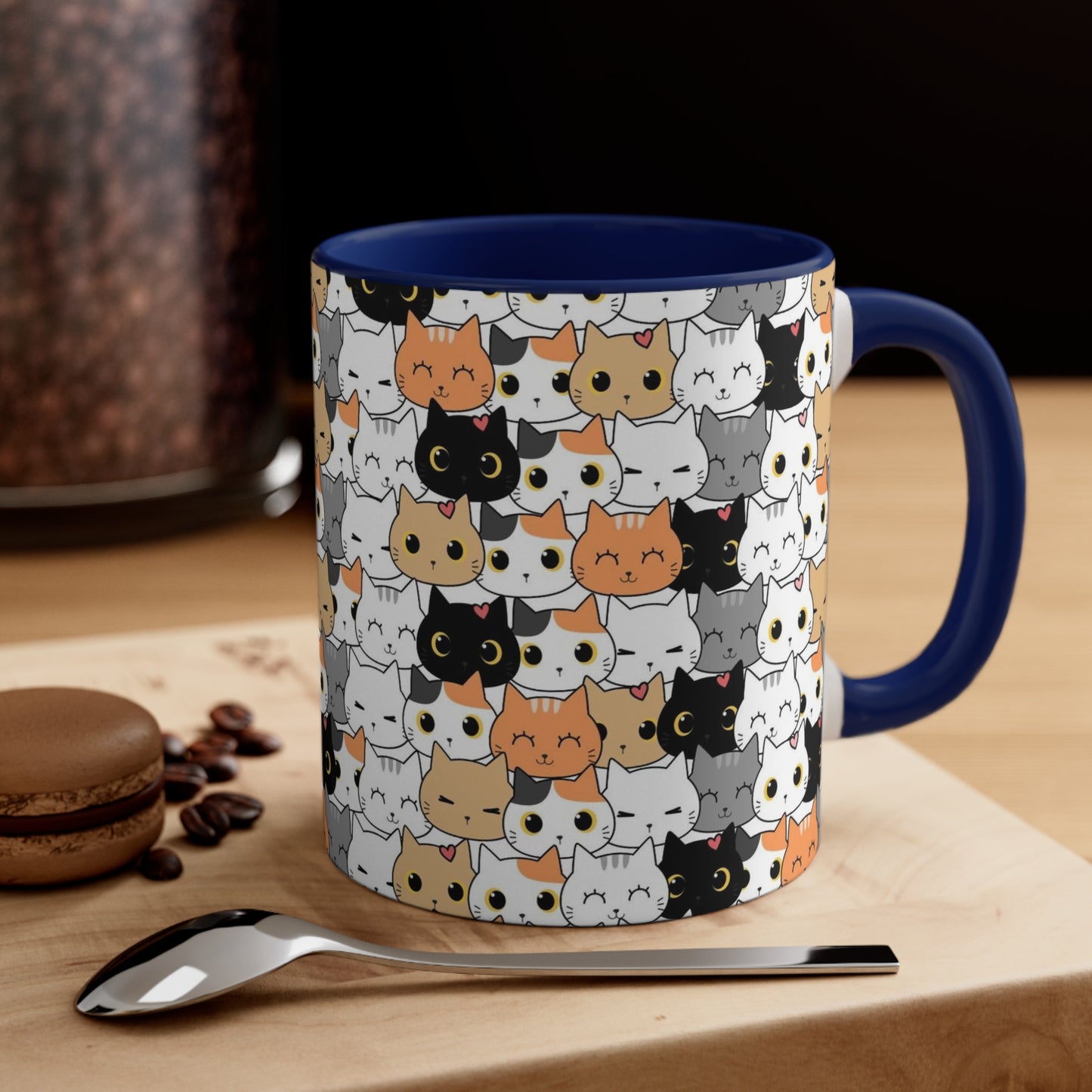 Cute Cats Accent Coffee Mug, 11oz*