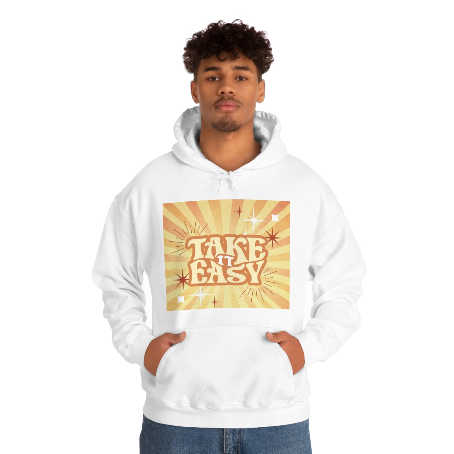 "Take it Easy" Unisex Heavy Blend Hooded Sweatshirt*