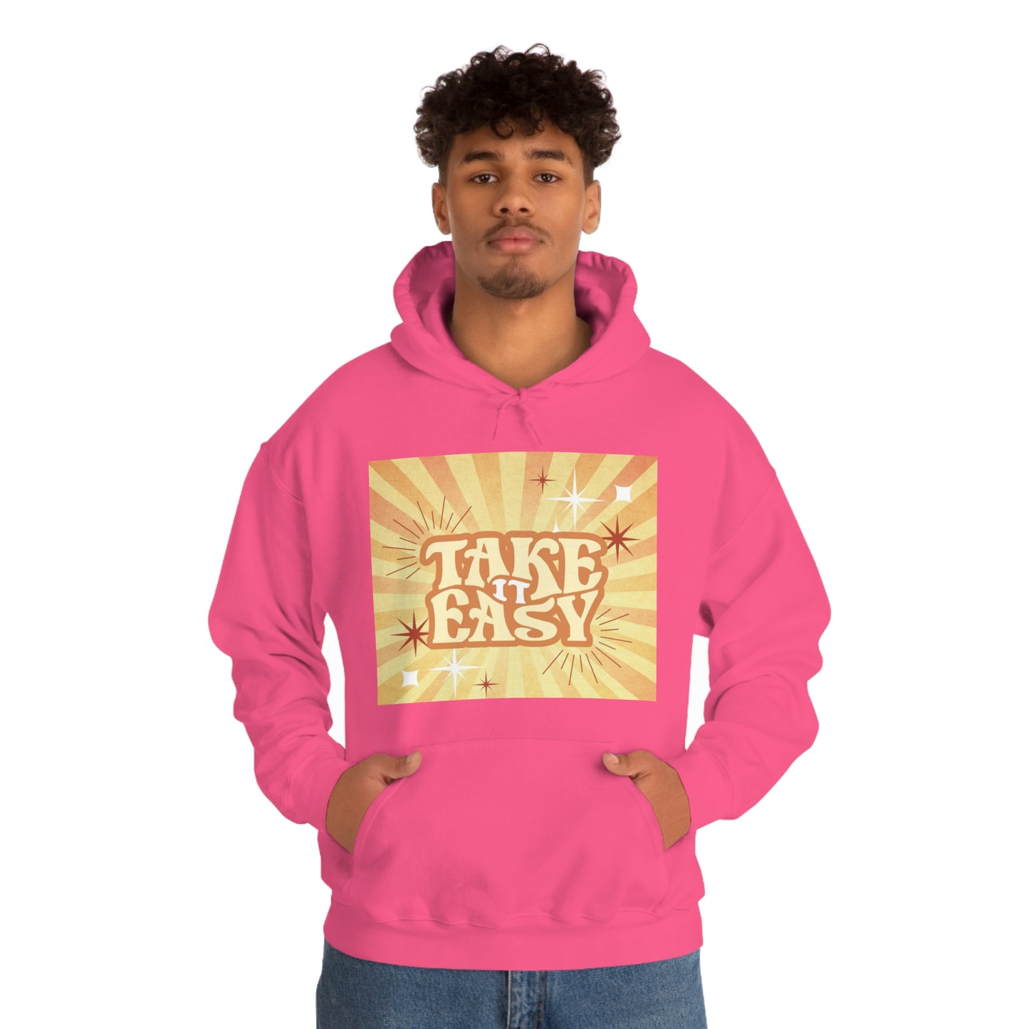 "Take it Easy" Unisex Heavy Blend Hooded Sweatshirt*