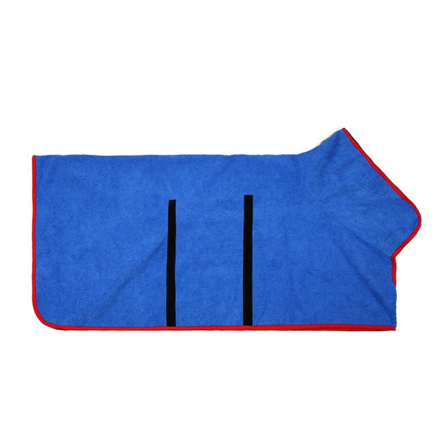 Microfiber Absorbent Pet Drying Coat*