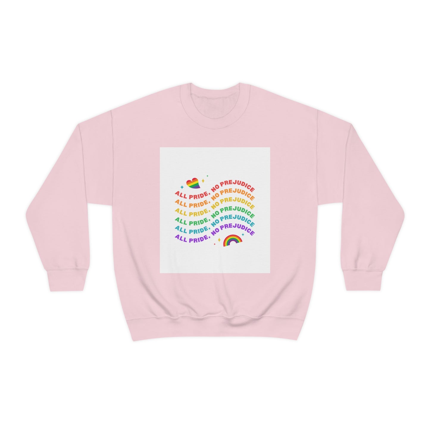 All Pride No Prejudice Unisex Heavy Blend Crewneck Sweatshirt*