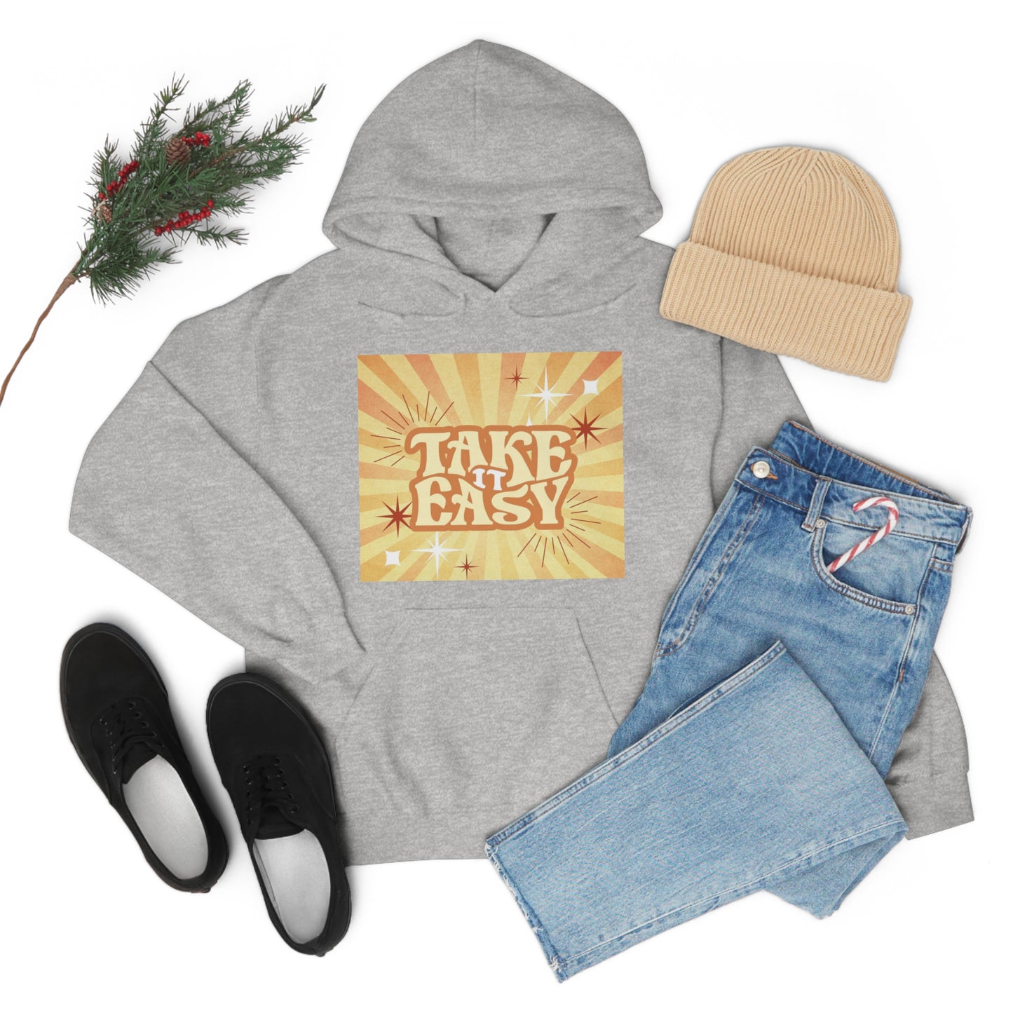 "Take it Easy" Unisex Heavy Blend Hooded Sweatshirt*