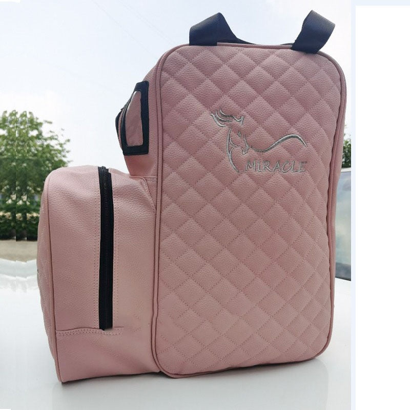 Children's Adult's Equestrian Equipment Bag Horse Riding Storage Bag Riding Boots Bag Riding PU Backpack Outdoor Sports Bag*