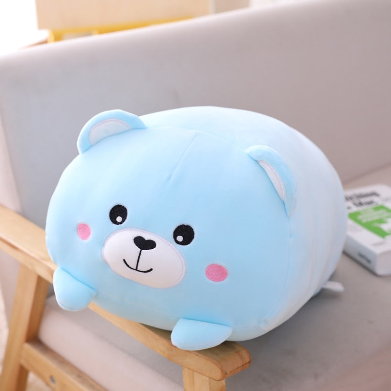 18-28CM Soft Animal Cartoon Pillow Cushion Cute Fat Dog Cat Totoro Penguin Pig Frog Plush Toy Stuffed Lovely kids Birthyday Gift *