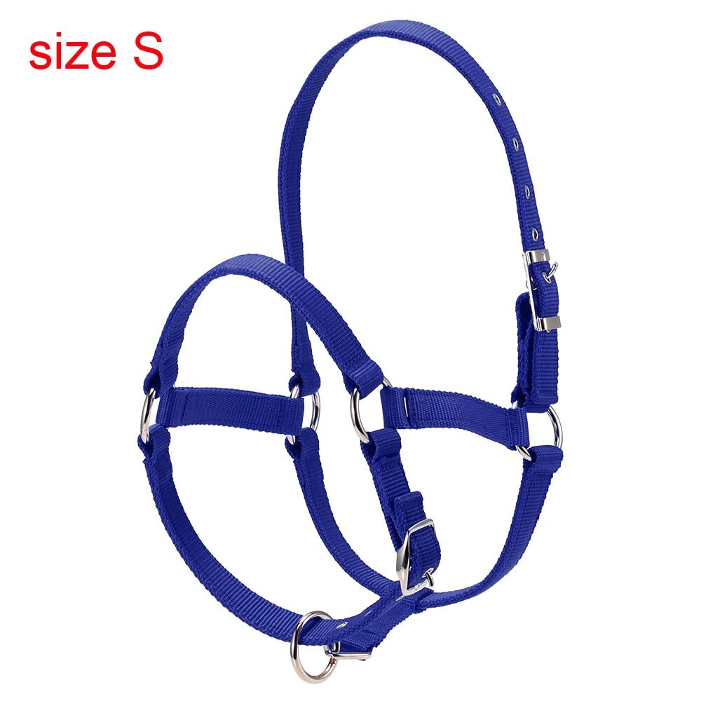 2021 New 6MM Thickened Horse Riding Durable Horse Head Collar Halter Bridle Horse Riding Equipment Halter Horse Accessories*