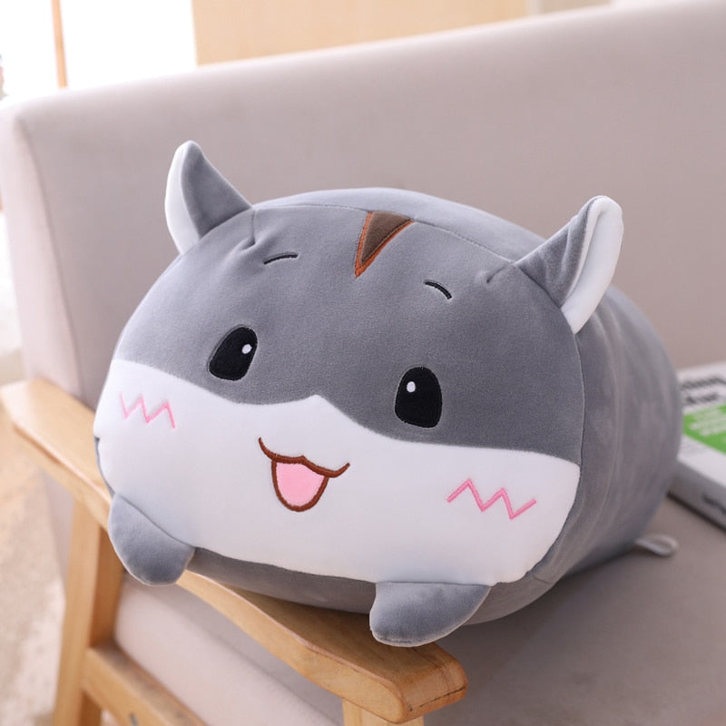 18-28CM Soft Animal Cartoon Pillow Cushion Cute Fat Dog Cat Totoro Penguin Pig Frog Plush Toy Stuffed Lovely kids Birthyday Gift *