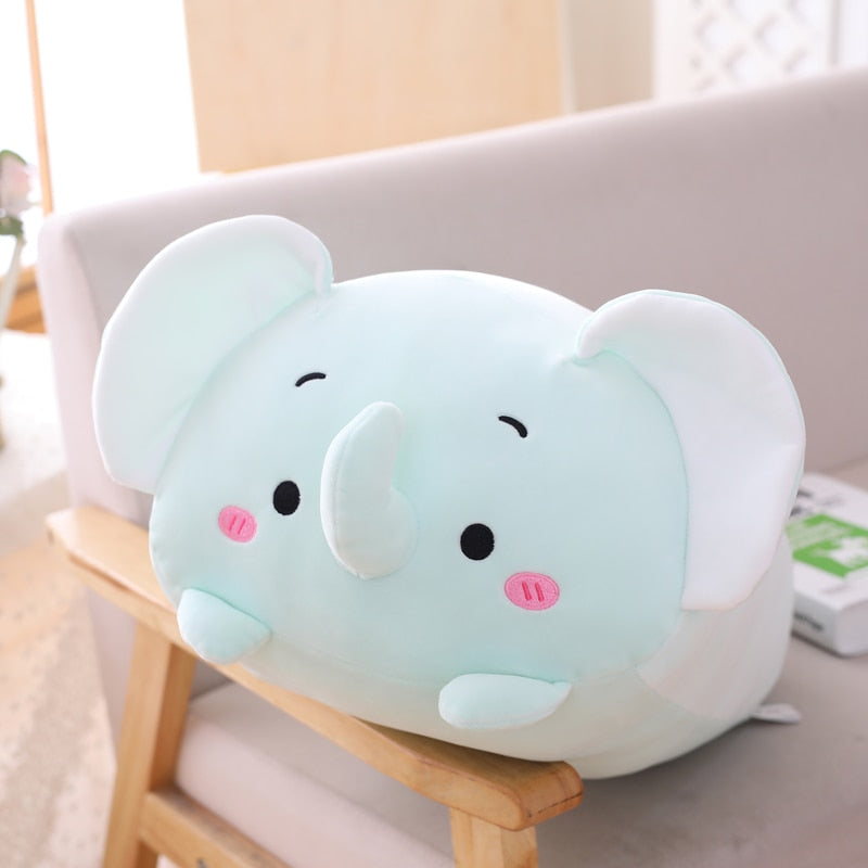 18-28CM Soft Animal Cartoon Pillow Cushion Cute Fat Dog Cat Totoro Penguin Pig Frog Plush Toy Stuffed Lovely kids Birthyday Gift *