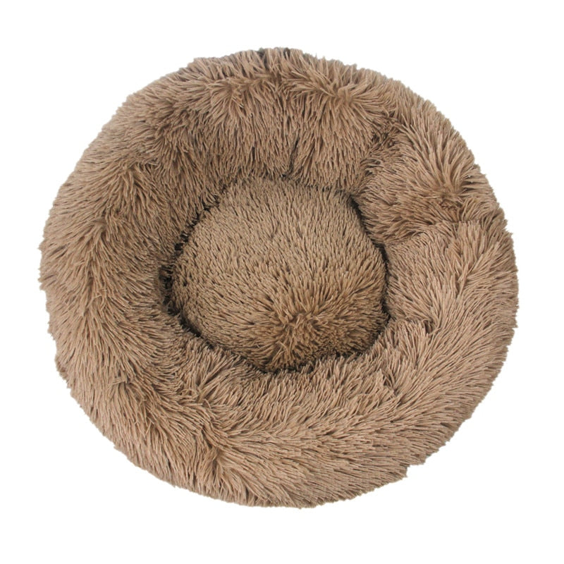 Pet Dog Bed* Comfortable Donut Cuddler Round Dog Kennel Ultra Soft Washable Dog and Cat Cushion Bed Winter Warm Sofa hot sell