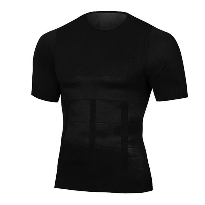 Classix Men Body Toning T-Shirt Slimming Body Shaper Corrective Posture Belly Control Compression Man Modeling Underwear Corset*