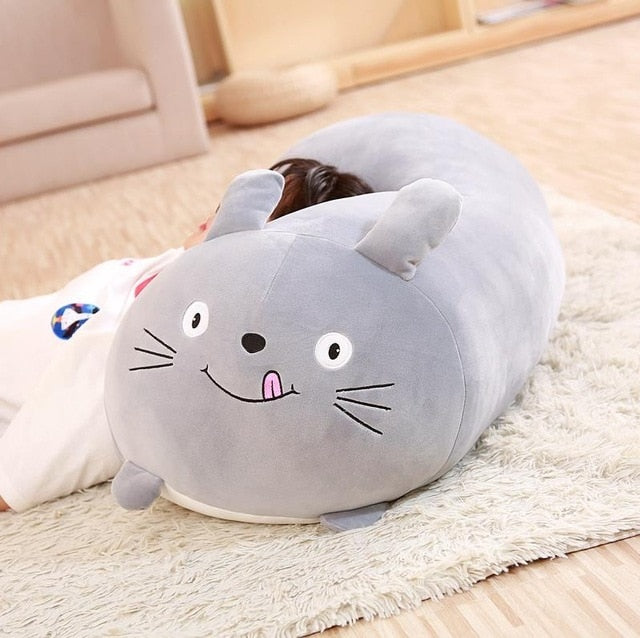 18-28CM Soft Animal Cartoon Pillow Cushion Cute Fat Dog Cat Totoro Penguin Pig Frog Plush Toy Stuffed Lovely kids Birthyday Gift *