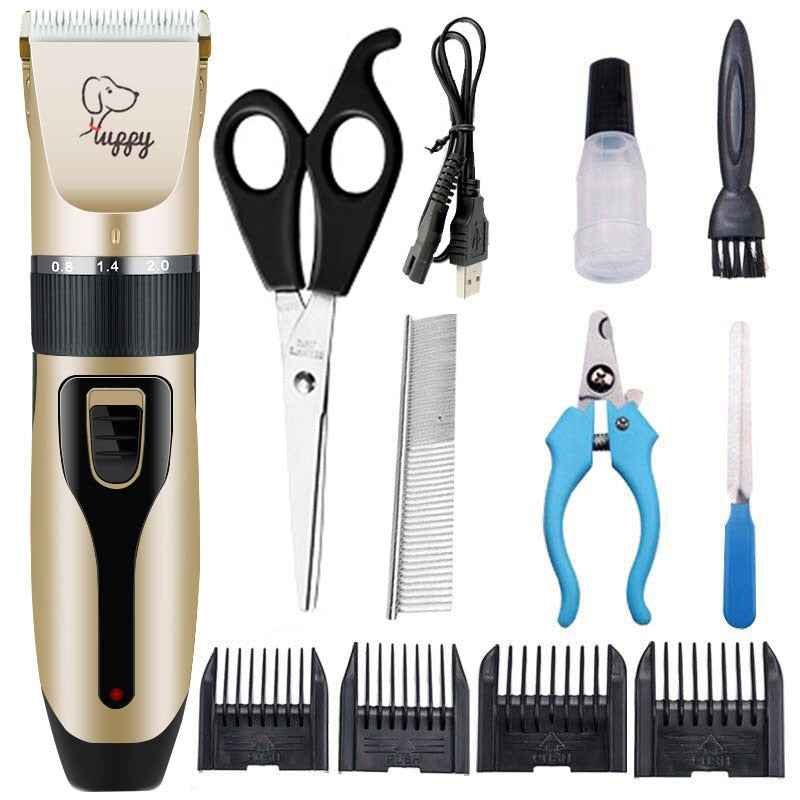 Dog Clipper Dog Hair Clippers Grooming (Pet/Cat/Dog/Rabbit) Haircut Trimmer Shaver Set Pets Cordless Rechargeable Professional*