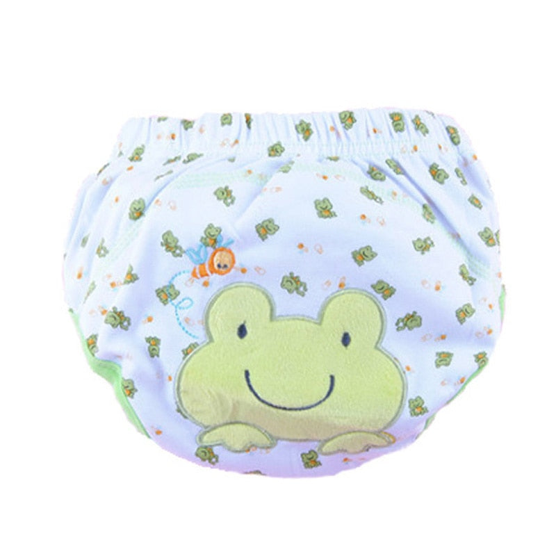 Mother Kids Baby Bare Cloth Diapers* Unisex Reusable Washable Infants Children Cotton Cloth Training Panties Nappies Changing