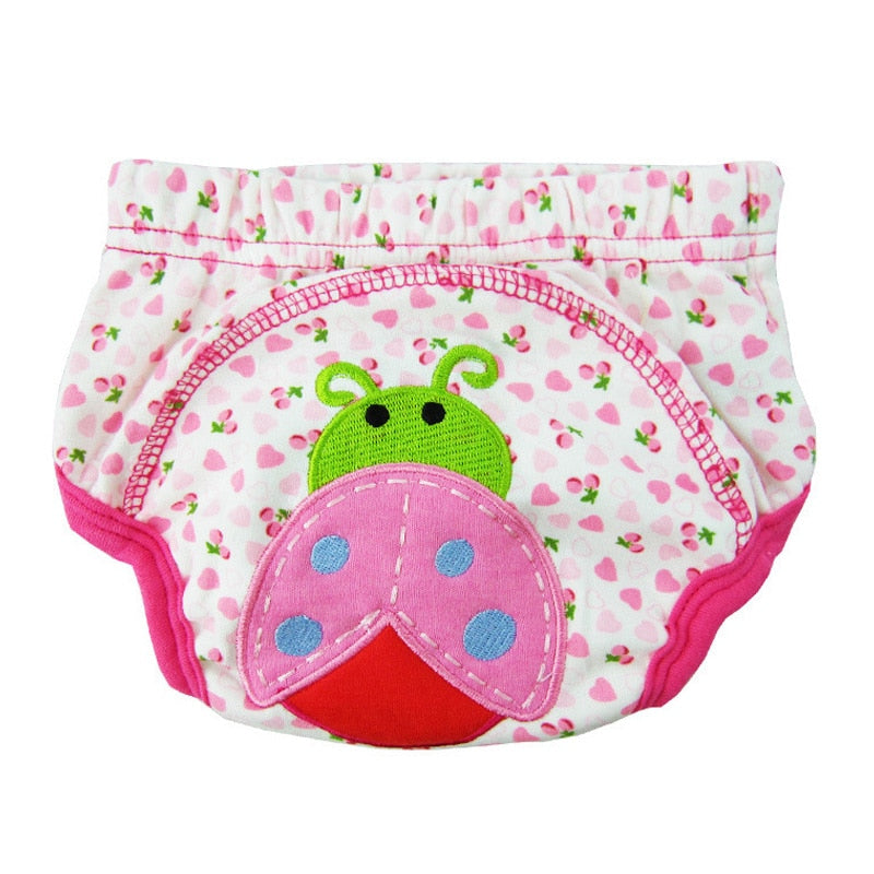 Mother Kids Baby Bare Cloth Diapers* Unisex Reusable Washable Infants Children Cotton Cloth Training Panties Nappies Changing