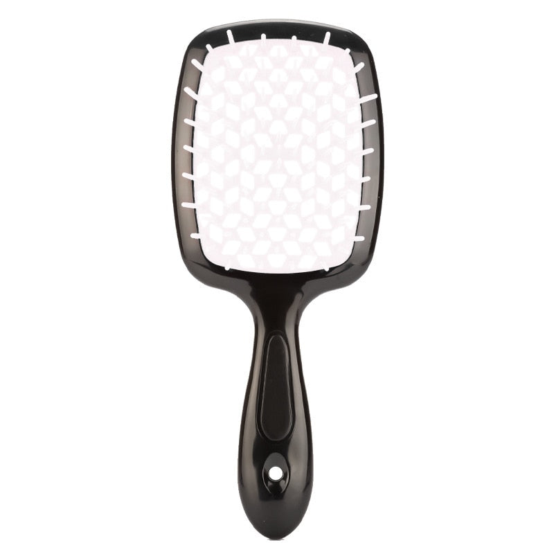 Easy Blow Detangling Brush* Wide Teeth Air Cushion Comb Pro Salon Hair Care Styling Tool Anti Tangle Anti-static Hairbrush Head Comb Hairdressing Tools