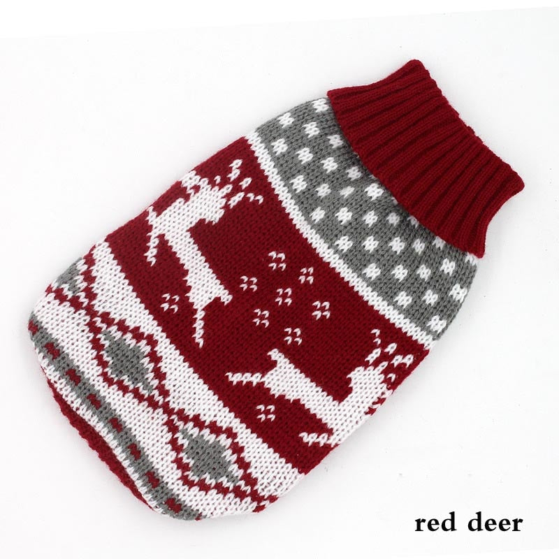 Christmas Cat Dog Sweater Pullover Winter Dog Clothes for Small Dogs Chihuahua Yorkies Puppy Jacket Pet Clothing*