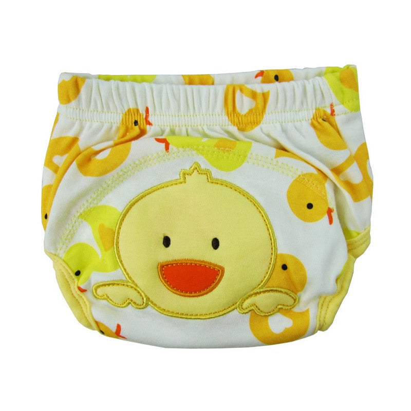 Mother Kids Baby Bare Cloth Diapers* Unisex Reusable Washable Infants Children Cotton Cloth Training Panties Nappies Changing