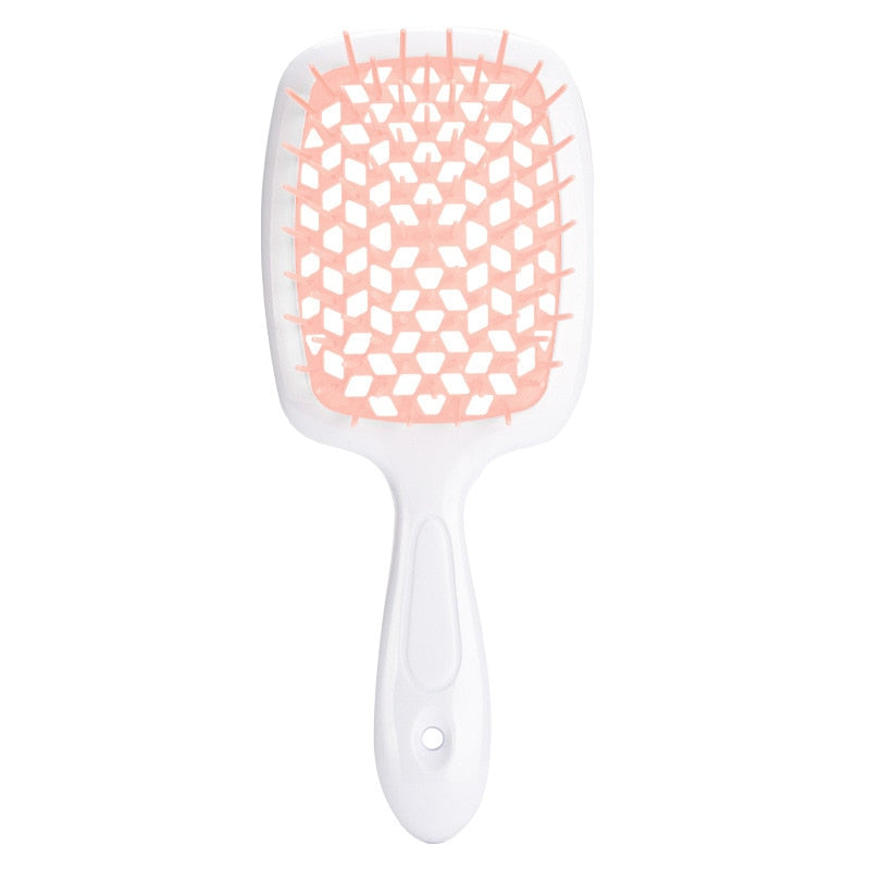 Easy Blow Detangling Brush* Wide Teeth Air Cushion Comb Pro Salon Hair Care Styling Tool Anti Tangle Anti-static Hairbrush Head Comb Hairdressing Tools