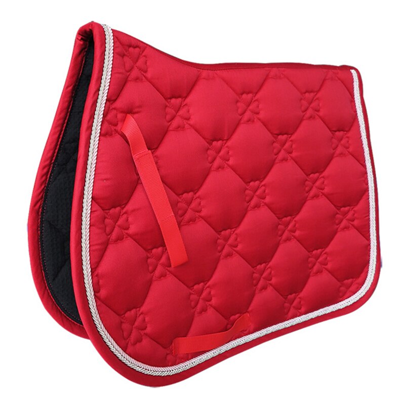 Horse Riding Protective Cushion Saddle Cushion Sweat Absorbing Horse Riding Show Jumping Performance Accessories Saddle Cover *
