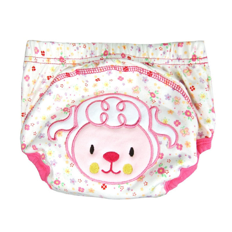 Mother Kids Baby Bare Cloth Diapers* Unisex Reusable Washable Infants Children Cotton Cloth Training Panties Nappies Changing