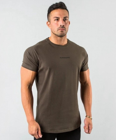 Men Fitted Gym T-Shirt* Workout Shirt