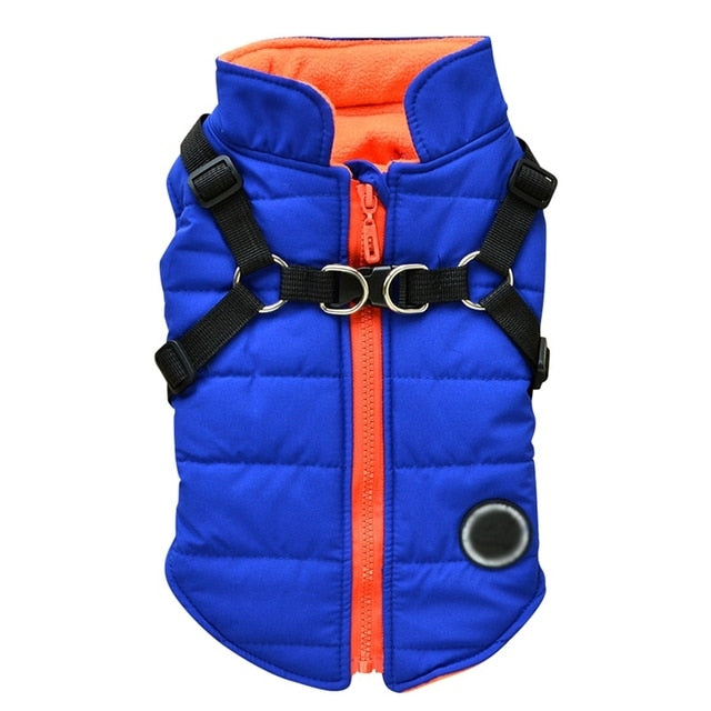 Waterproof Pet Coat With Harness*