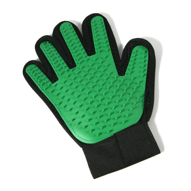 Pet Grooming Gloves* De-shedding Hair Remover