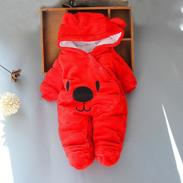 Winter Baby Onesie with Footies *