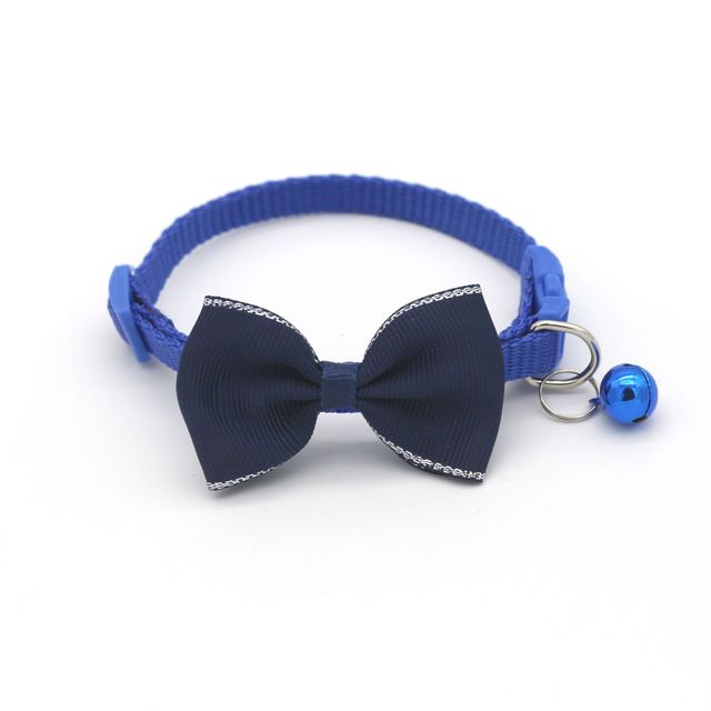 Stylish Bow and Bell Pet Collar*