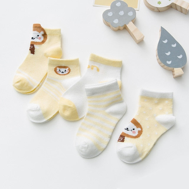 Cotton Mesh Baby Socks