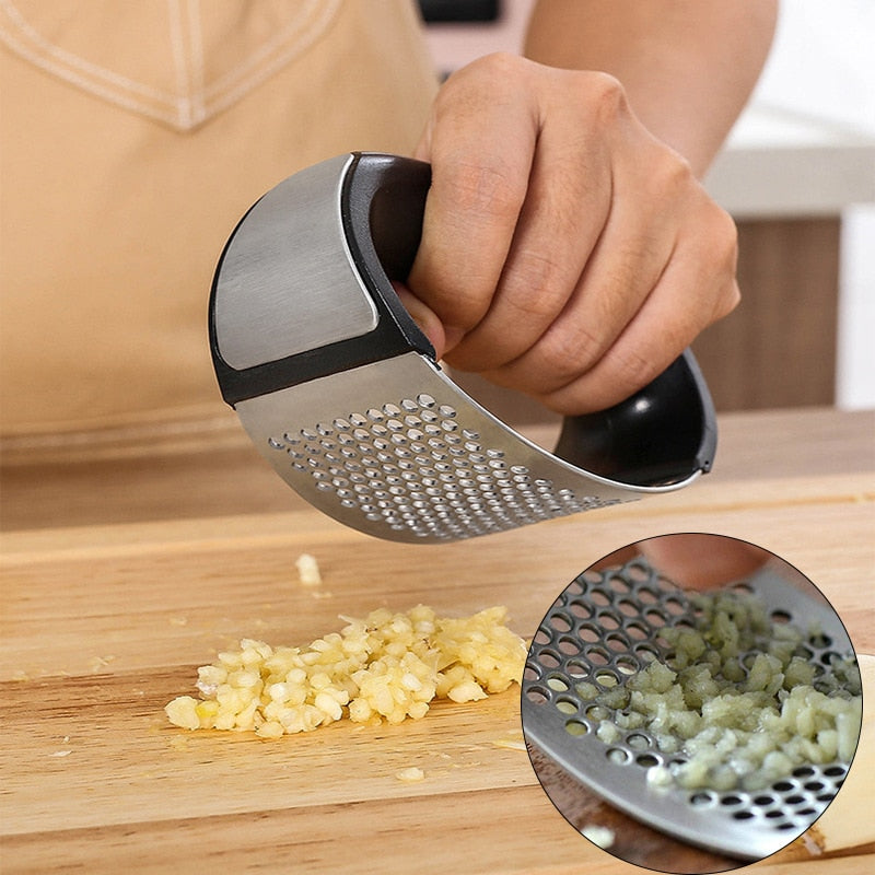 Stainless Steel Garlic Presser* Mincer