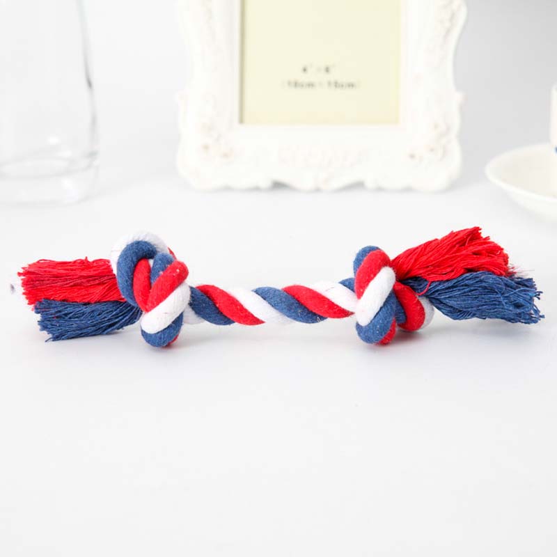 Cotton Double Rope Knot Pet Toy*