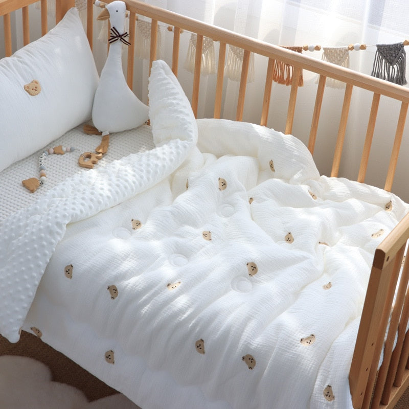 Warm and Cozy Winter Baby Duvet With Filler*