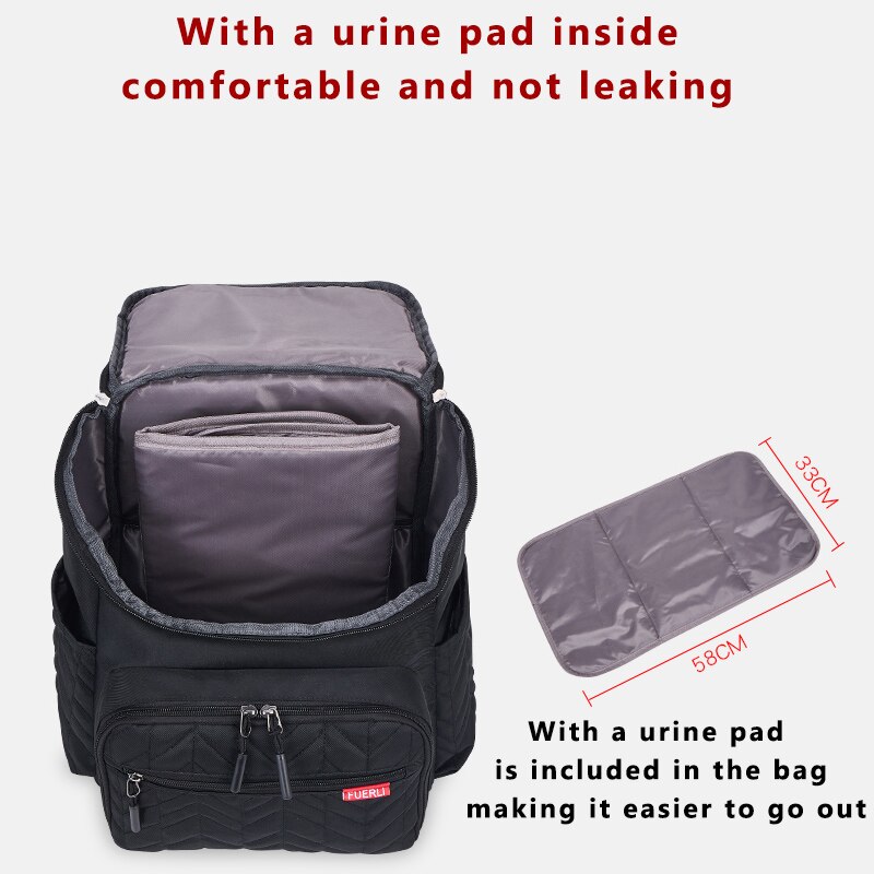 Luxury Baby Diaper Backpack for Moms*