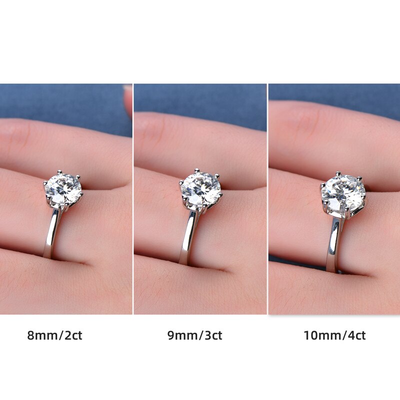 Luxury Moissanite Engagement Ring*