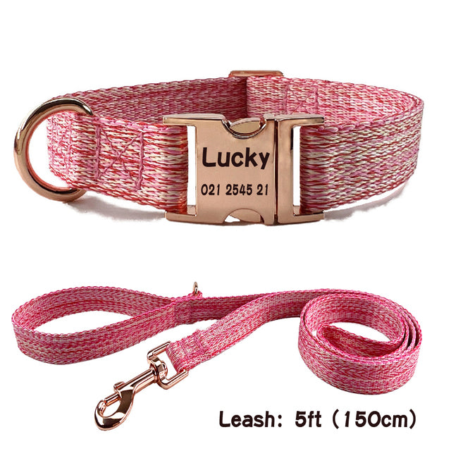 Personalized Nylon Dog Collar*