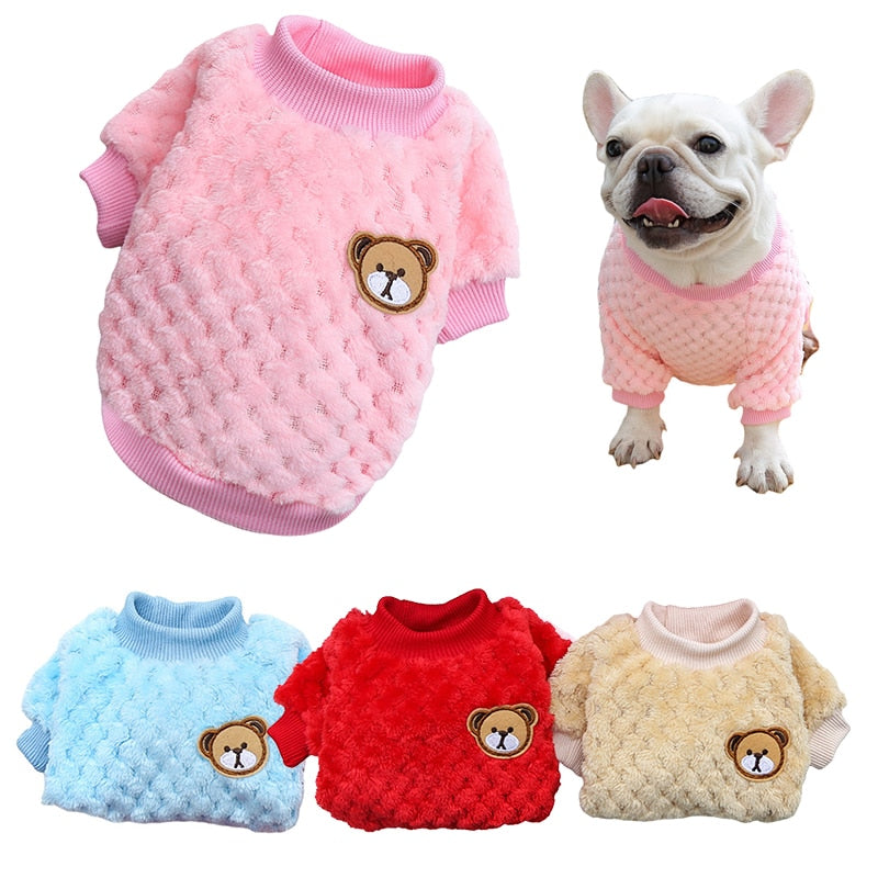 Bear Embroidery Pet Vest*