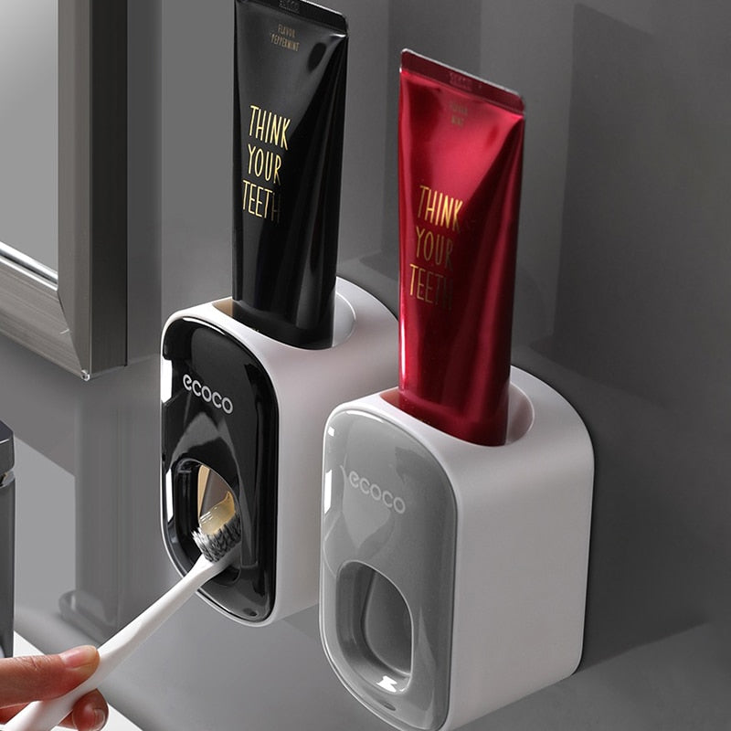 Automatic Toothbrush Toothpaste Holder Dispenser*