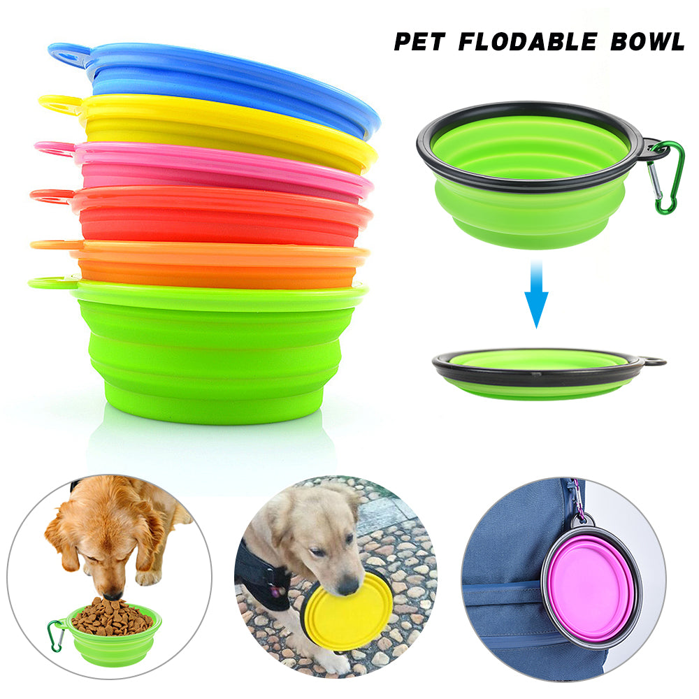 Collapsable Pet Bowl Travel Bowl*