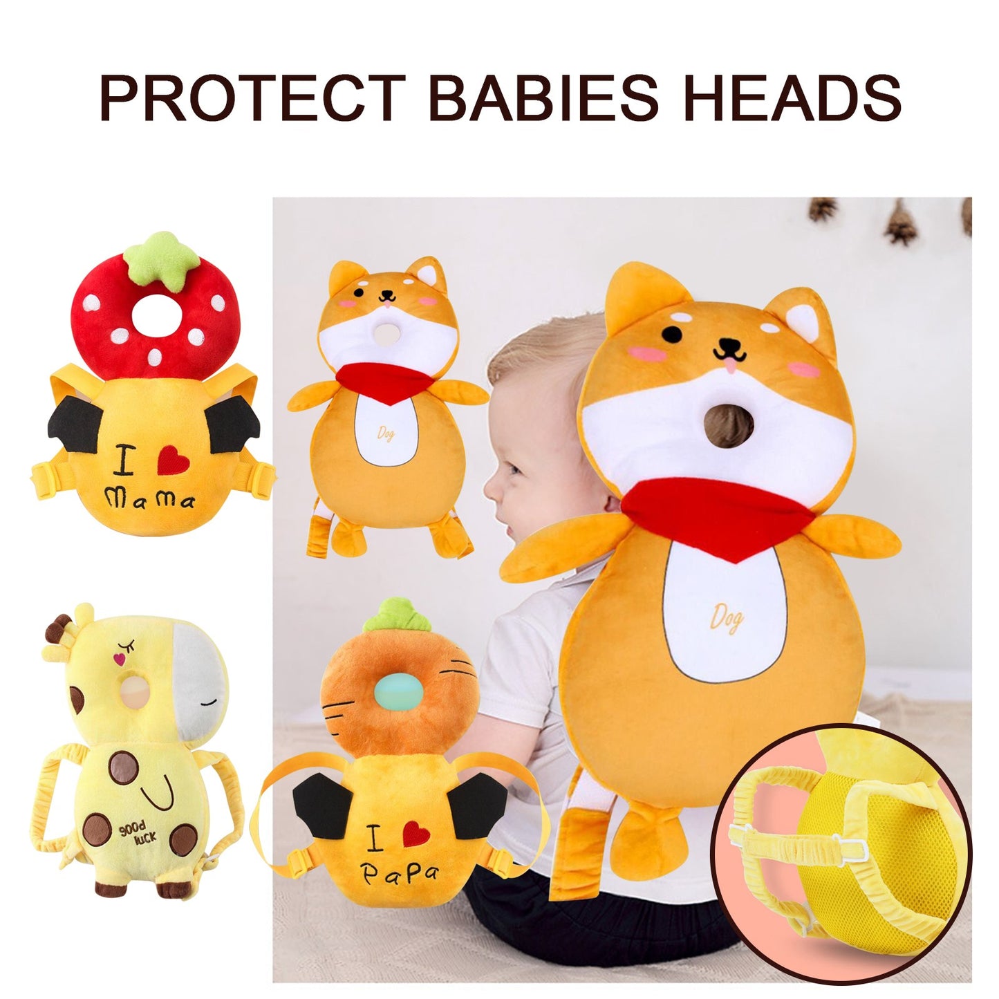 Baby Head Protector Pillow *