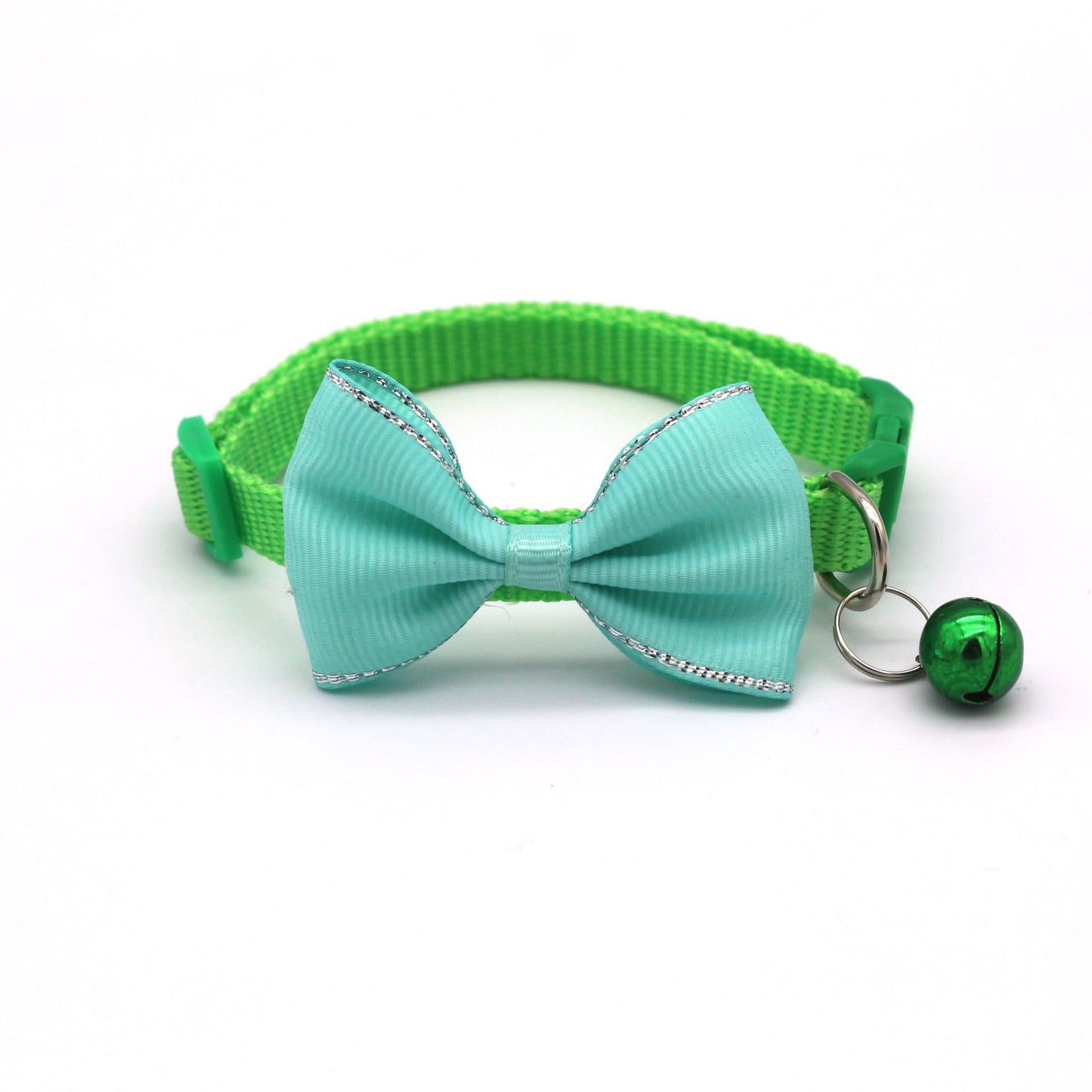 Stylish Bow and Bell Pet Collar*