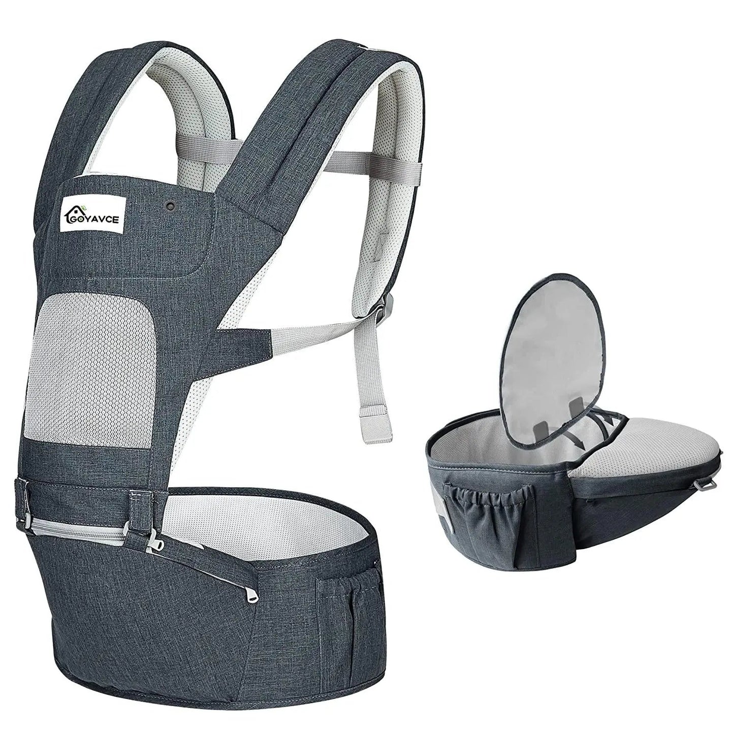 Baby Carrier with Hip Seat*