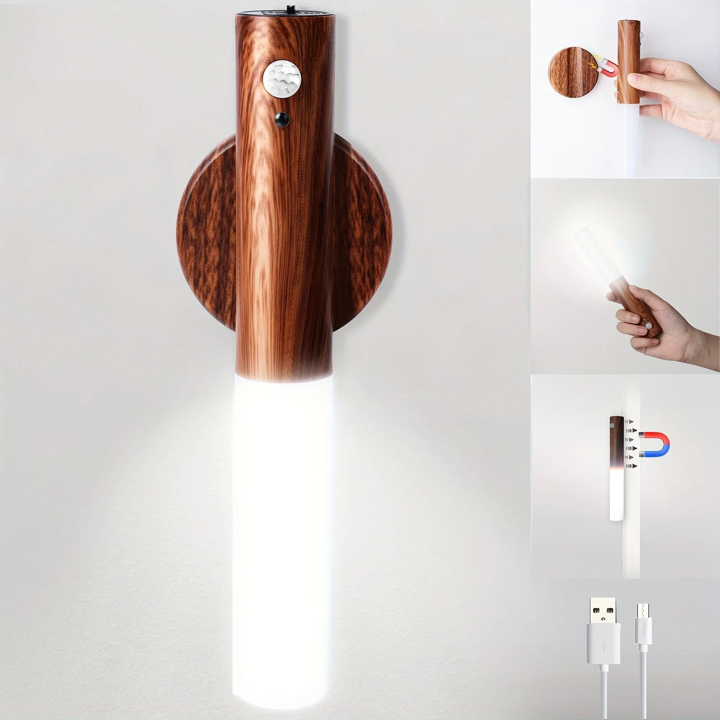 Wood Motion Sensor Light *