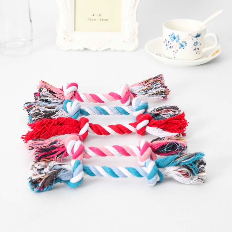 Cotton Double Rope Knot Pet Toy*