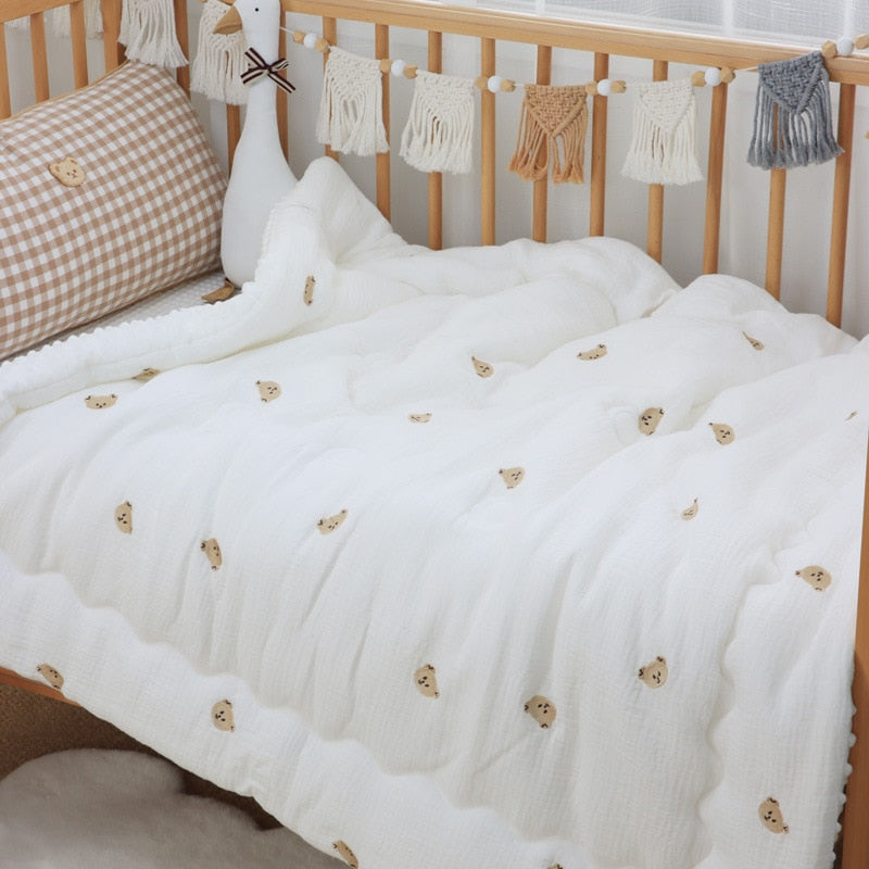 Warm and Cozy Winter Baby Duvet With Filler*