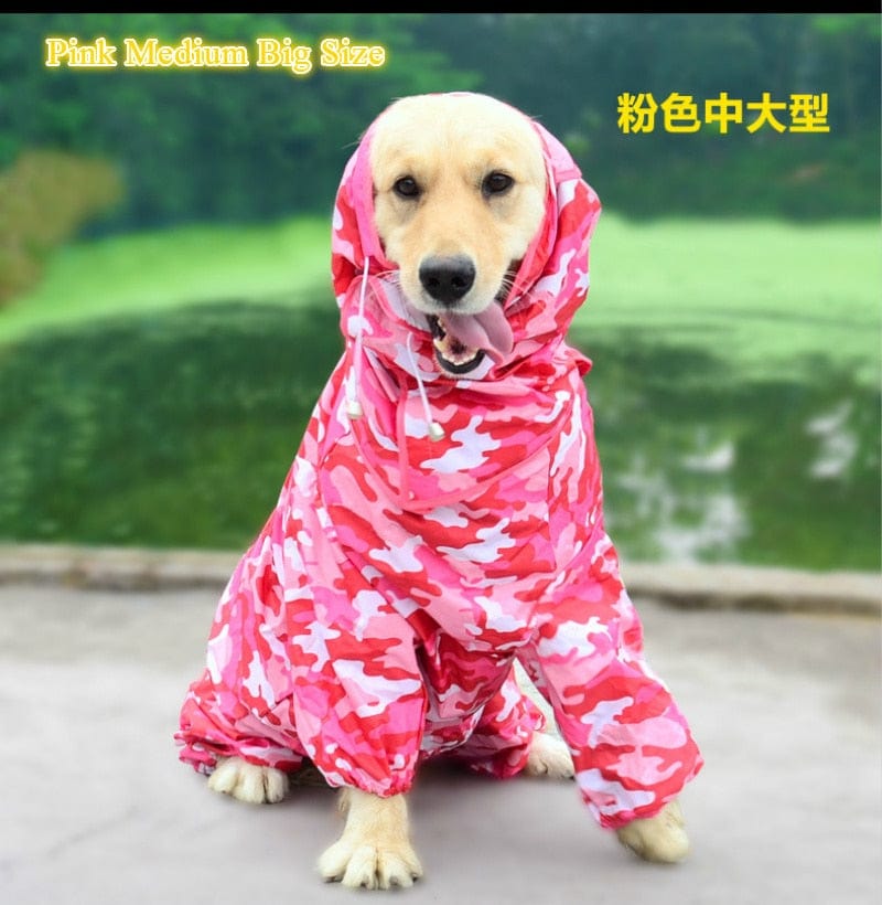 Dog Raincoat-Waterproof Jumpsuit*